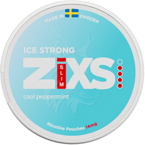 ZiXS Ice Strong Slim – Tobacco‑Free Nicotine Pouches