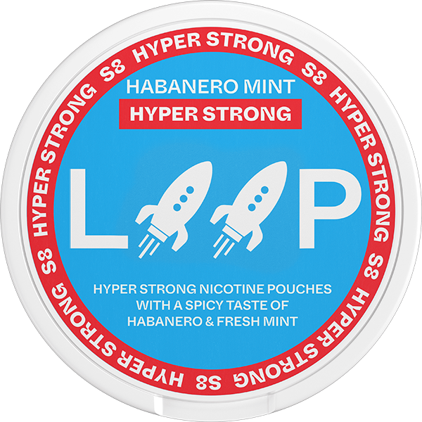 LOOP Habanero Mint Hyper Strong – Snuskompagniet.com