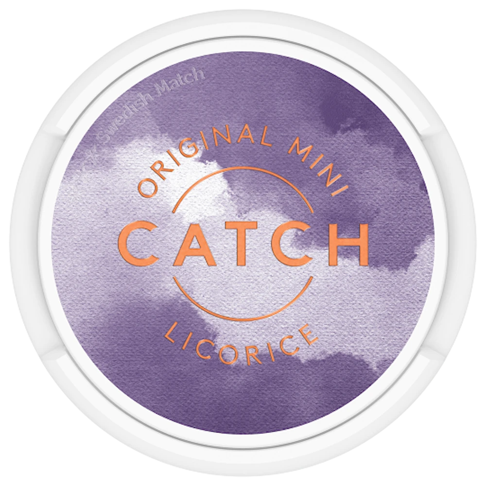 Catch Licorice Mini Snus – Salty Liquorice Flavour – Snuskompagniet.com