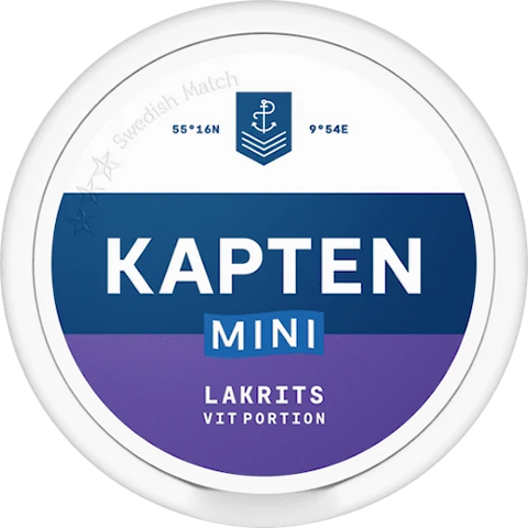 Kapten Mini Licorice