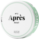 Après Mint nicotine pouches slim can angled view mint flavour No.2