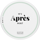 Après Mint nicotine pouches slim can front view mint flavour No.2