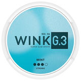G.3 WINK Super Slim White Strong white portion snus can