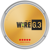 General G.3 WIRE Slim White Dry Super Strong portions snus can