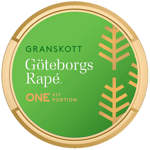 Göteborgs Rapé ONE Granskott White