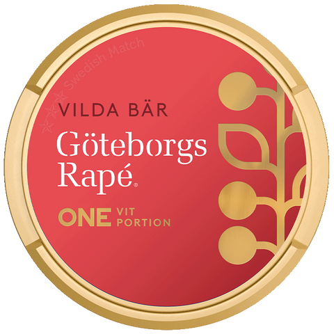 Göteborgs Rapé ONE Vilda Bär White