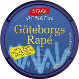 Göteborgs Rapé White Portion Strong snus with herbal, juniper and citrus flavour by Swedish Match