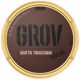 Can of Grov Portionssnus – 24 original portions, traditional Swedish tobacco snus