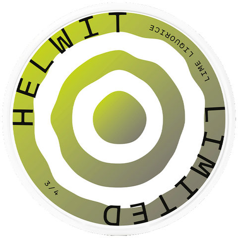 Helwit Lime Liquorice Limited Edition