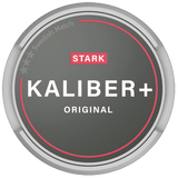 Can of Kaliber Plus Original Stark Portion snus – 20 moist pouches, strong traditional tobacco snus