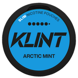 KLINT Arctic Mint Slim X-Strong nicotine pouches with mint and menthol flavour