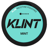KLINT Mint Slim nicotine pouches with refreshing mint flavour