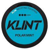 KLINT Polar Mint Slim Strong nicotine pouches with mint and menthol flavour