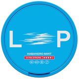 LOOP Habanero Mint Extra Strong slim white nicotine pouches – habanero chilli & mint flavour, tobacco‑free