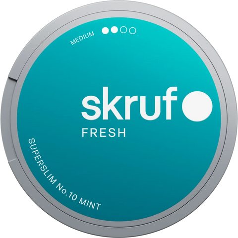 Skruf #10 Fresh Superslim Mint