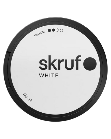 Skruf #22 White Medium
