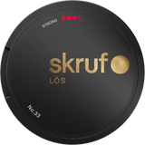 Skruf No. 33 Lös Strong loose snus with robust tobacco character and strong nicotine strength