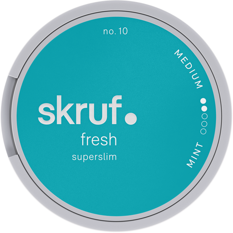Skruf #10 Fresh Superslim Mint