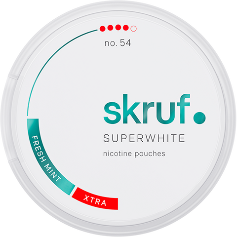 Skruf SuperWhite #54 Fresh X-Strong
