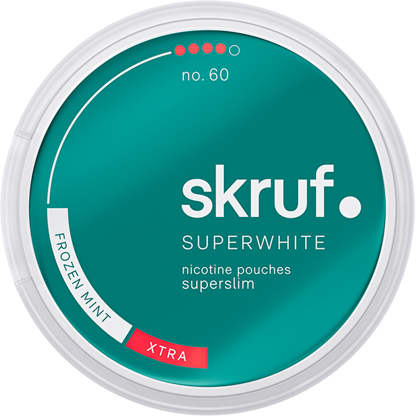 Skruf SuperWhite #60 Frozen Mint SuperSlim