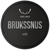 Smålands Brukssnus Vit Portion traditional Swedish white portion snus