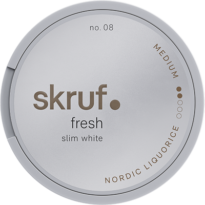 Skruf Slim Fresh #8 Nordic Liqourice