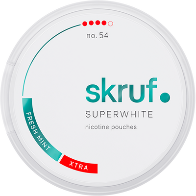 Skruf SuperWhite #54 Fresh X-Strong