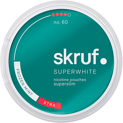 Skruf SuperWhite #60 Frozen Mint SuperSlim