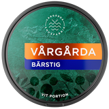 Vårgårda Bärstig Vit Portion white portion snus – blackcurrant, lingonberry & smoke flavour