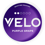 VELO Purple Grape Mini nicotine pouches – red grape flavour, tobacco‑free, 6 mg nicotine