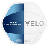 VELO Shift Cool Peppermint slim all‑white nicotine pouches peppermint menthol flavour 11.4 mg/g