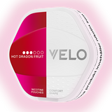 VELO Shift Hot Dragonfruit slim all‑white nicotine pouches dragonfruit flavour 11.4 mg/g