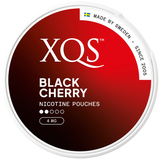 XQS Black Cherry Slim nicotine pouches can with black cherry flavour