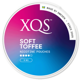 XQS Soft Toffee Slim Strong nicotine pouches can