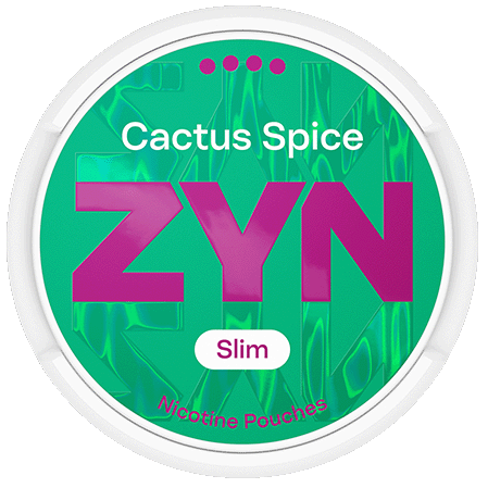 ZYN Slim Cactus Spice #4 Extra Strong