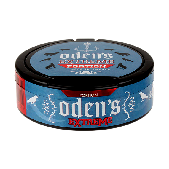 Oden’s Cold Extreme Portionssnus – Extra Strong Mint Snus 20 g ...