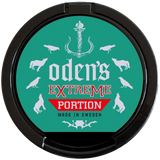 Odens Extreme Double Mint original portionssnus can – mint and tobacco extra strong snus