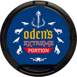 Odens Lakrits Extreme Portion snus can – 20 original portions of tobacco and licorice, extra strong nicotine