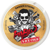 Pablo X Ice Cold nicotine pouches 16 g mint all-white slim can