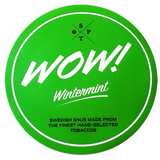 WOW Wintermint portion snus with fresh wintermint flavour